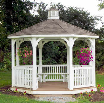 Economy Vinyl Gazebo #5